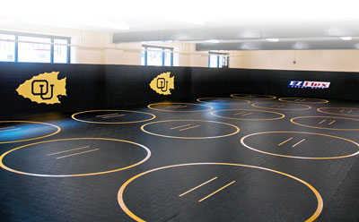 American made wrestling mats for grappling, karate and mixed