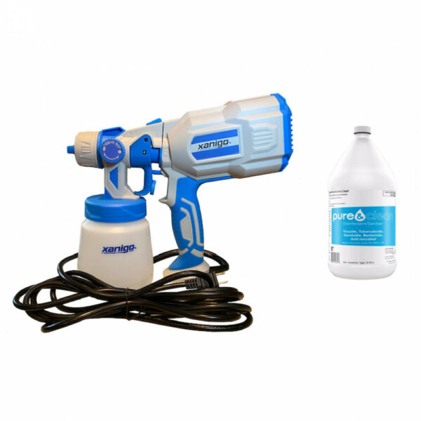 Disinfectant Atomizer + Solution Package Deal